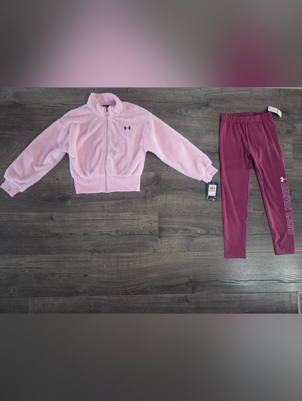 Under Armour Girls Outfit Size 6x NWT